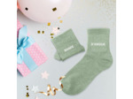 Chaussettes duo à paillettes Mamie d'amour