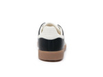 Cloud éponge en cuir noir nuage lait en daim noir - Back70