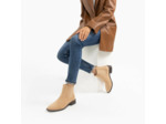 Bottines Chelsea Charlie beiges