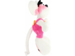 Diddl Peluche en Salopette Rose 30cm