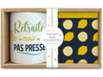 STC coffret mug et chaussettes "Retraite"