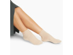 Chaussettes courtes beige côtelées - Amy - Vanessa Wu