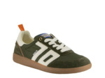 Ghost Femme cuir&nylon olive ligne orange - Back70