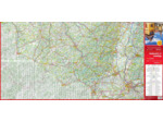 ALSACE ET LORRAINE 1/275.000 (CARTE GRAND FORMAT LAMINEE)