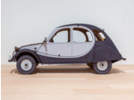 2 CV en Bois - Grise et Noire