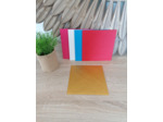 Enveloppe dorée pour carte