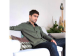 La Chemise en Flanelle Elégante - Army green