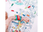 Coloriage effaçable/Set de table "Arbre magique" - Super Petit