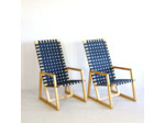 Paire de fauteuils "DOZZ"