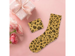 STC, Chaussettes paillettes courtes - Léopard (taille unique 36-42)