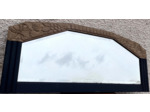 Miroir art nouveau chêne