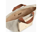 Cabas beige à pochette or - Iris  Vanessa Wu