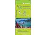 CARTE ZOOM CORFOU - ILES IONIENNES / CORFU - IONIAN ISLANDSS