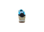 Jogger Femme en cuir beige suédine coffee - Back70