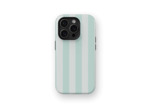 Light Blue Stripes Case | Coque de téléphone 3D 2en1 Ultra-résistante
