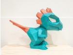 Petit Dino - Vert et Rouge