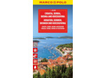 CROATIE, SERBIE, BOSNIE-HERZEGOVINE 1 : 650.000