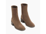 Bottines chaussettes taupe - Bobby - Vanessa WU