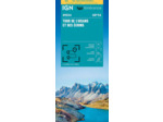 TOUR DE L OISANS ET DES ECRINS GR54 RECTO VERSO PLASTIFIEE