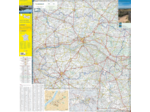 CARTE DEPARTEMENTALE INDRE-ET-LOIRE, MAINE-ET-LOIRE
