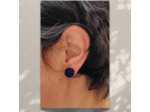 Boucles d'Oreilles puces bouton "Burano" mini