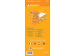 CARTE REGIONALE ESPAGNE NORD-EST : CATALUNA / CATALUNYA, ARAGON, ANDORRA