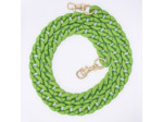 Chaine grosse maille avec pad universel - serie IBIZA - VERT - 1.2M