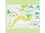 Coloriage effaçable mini 2en1 - Dinosaures