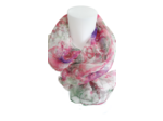Foulard en mousseline de soie "Fuchsia Lilac"