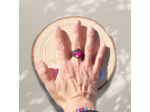 Bague bouton Verona ajustable