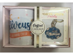 STC coffret mug et porte clés pailettes "Rêveuse"