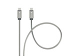 FORCELL F-ENERGY Metal C237 cable Type C to Type C PD QC4.0 3A 60W 1 m silver