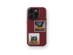 Twin Memories - Dark Red | Coque de téléphone 3D 2en1 Ultra-résistante