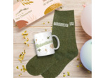 STC coffret mug et chaussettes à paillettes "Baroudeuse"