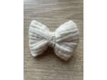 TRIO BARRETTES NOEUD FILLE "ALBA", PINCES CHEVEUX