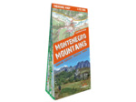 MONTAGNES DU MONTENEGRO. DURMITOR, BJELASICA, PROKLETIJE, KOMOVI 1/65.000 (CARTE GRAND FORMAT LAMINE