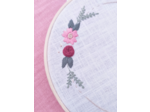 Patron de broderie PDF "Couronne de fleurs"