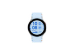 SAMSUNG Galaxy Watch FE Argent (Bracelet Silicone Bleu) - Neuf