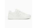 Baskets monogramme Calie blanches monochrome