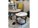 Duo de tables basses (PM et MM)