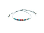 Bracelet femme code Morse "Saumur"