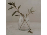 Vase à pois moyen