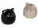 Legami - Set Sel Et Poivre En Céramique, Thème Kitty, Décorés À La Main