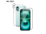 PROTECT Pack de Protection Coque + Protection Lentille + Verre Trempé iPhone (Tous les modèles)