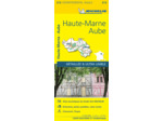 CARTE DEPARTEMENTALE AUBE, HAUTE-MARNE
