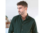 La Chemise en Flanelle Elégante - Vert/Noir