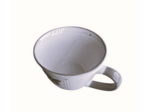 KIUB Bol timbale avec une anse - Motif jeune chouette des bois- matière porcelaine fine - contenance 550ML