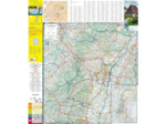 CARTE DEPARTEMENTALE HAUT-RHIN, BAS-RHIN, TERRITOIRE DE BELFORT