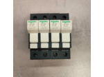Lot de 4 porte-fusibles neutres Schneider Electric TeSys DF10N – 32 A – 10×38 mm