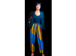 Pantalon coupe droite en wax